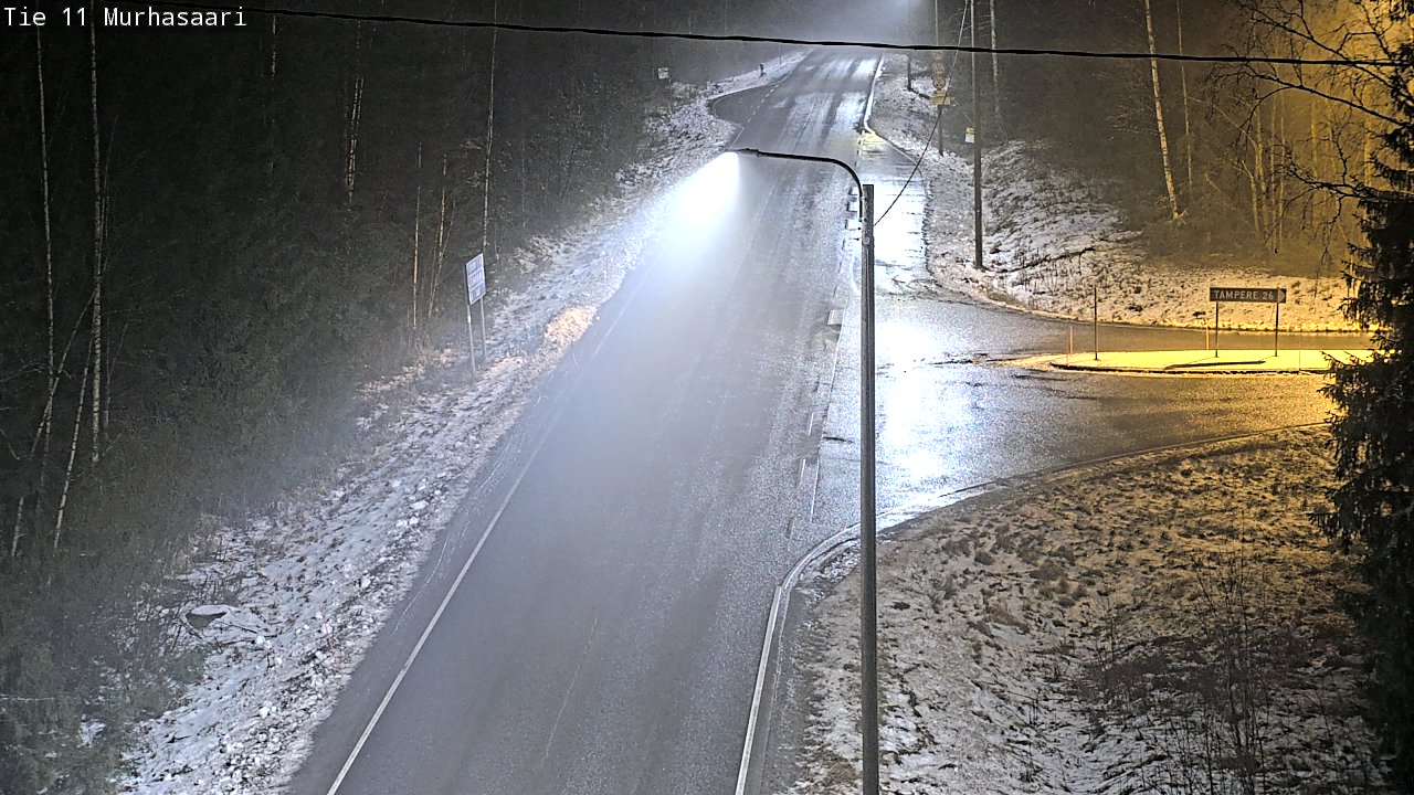 Weather Camera Image Väg 11 Nokia, Murhasaari, Nokia, Pirkanmaa