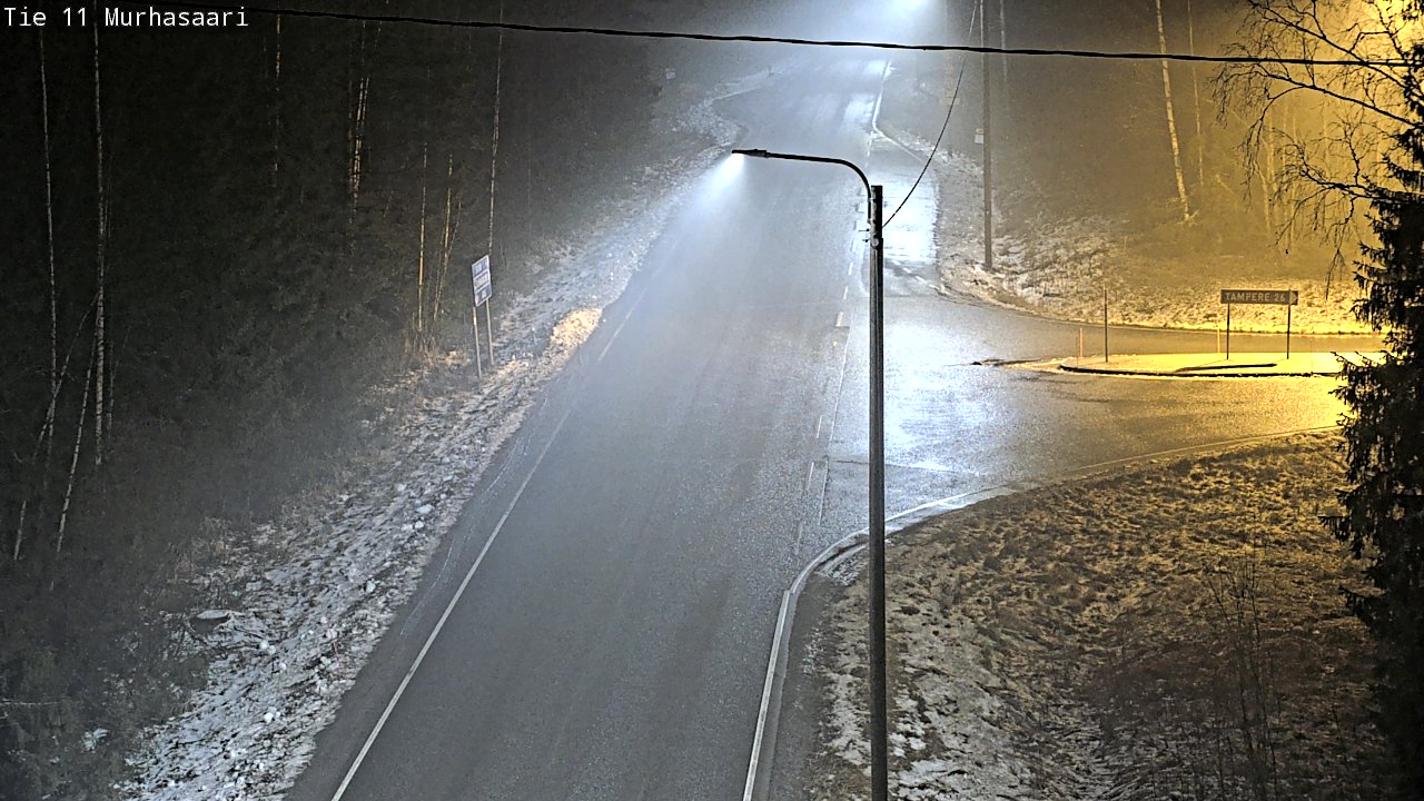 Weather Camera Image Väg 11 Nokia, Murhasaari, Nokia, Pirkanmaa