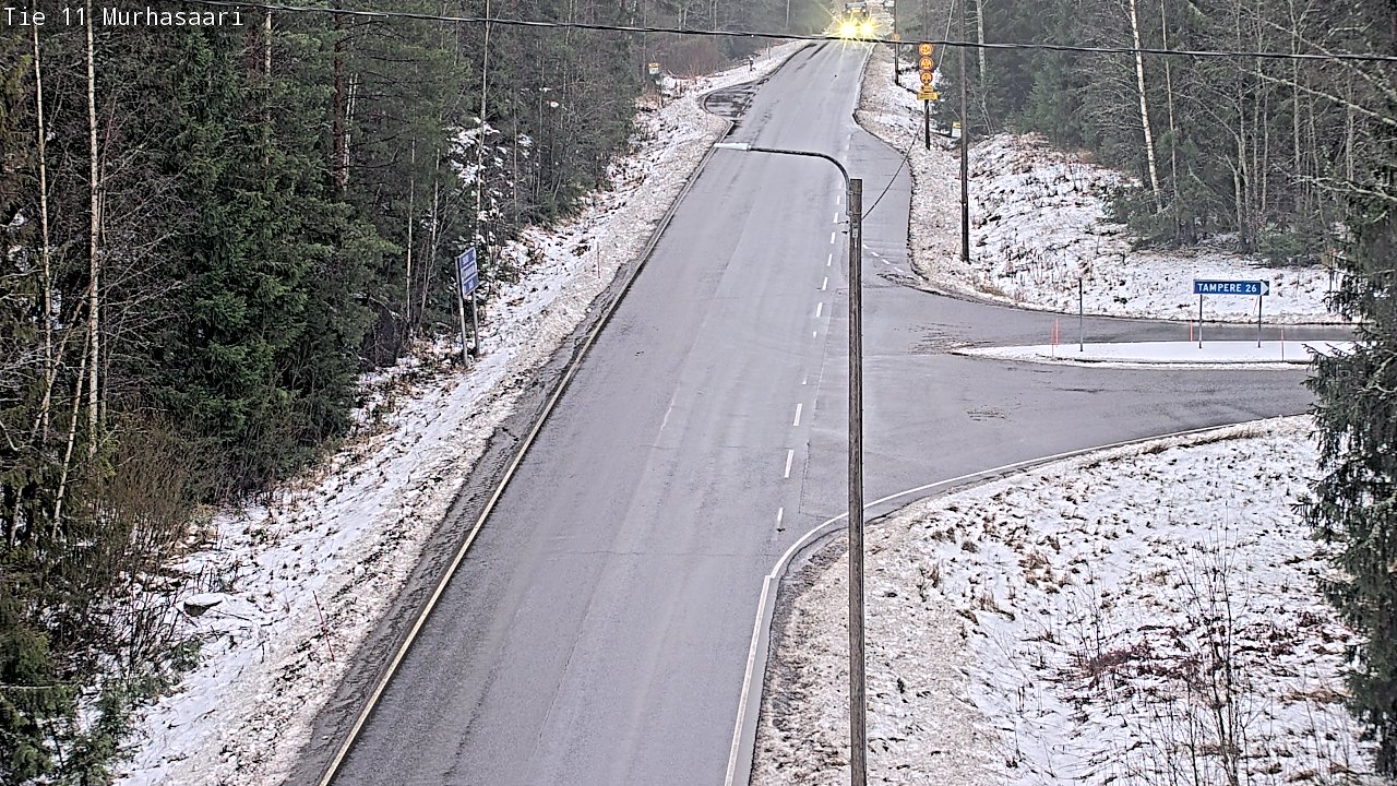 Weather Camera Image Väg 11 Nokia, Murhasaari, Nokia, Pirkanmaa