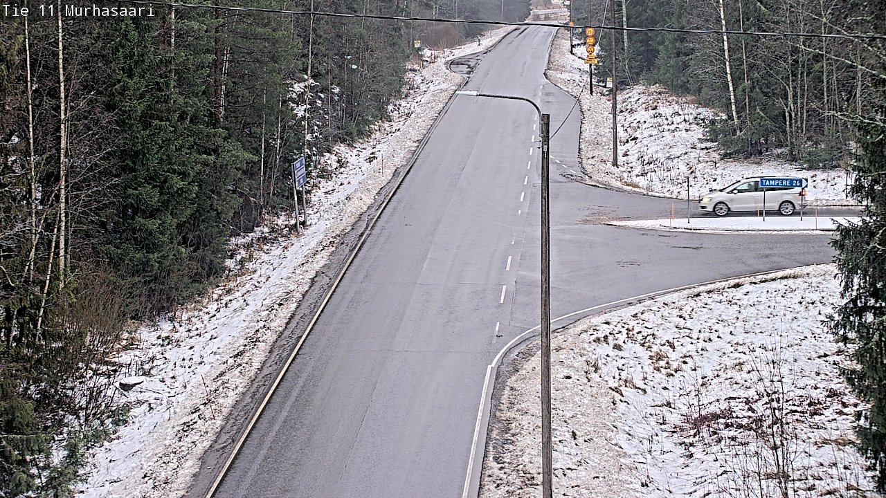 Weather Camera Image Väg 11 Nokia, Murhasaari, Nokia, Pirkanmaa
