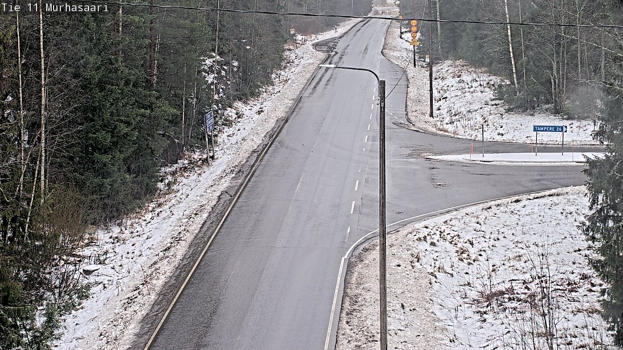 Weather Camera Image Väg 11 Nokia, Murhasaari, Nokia, Pirkanmaa