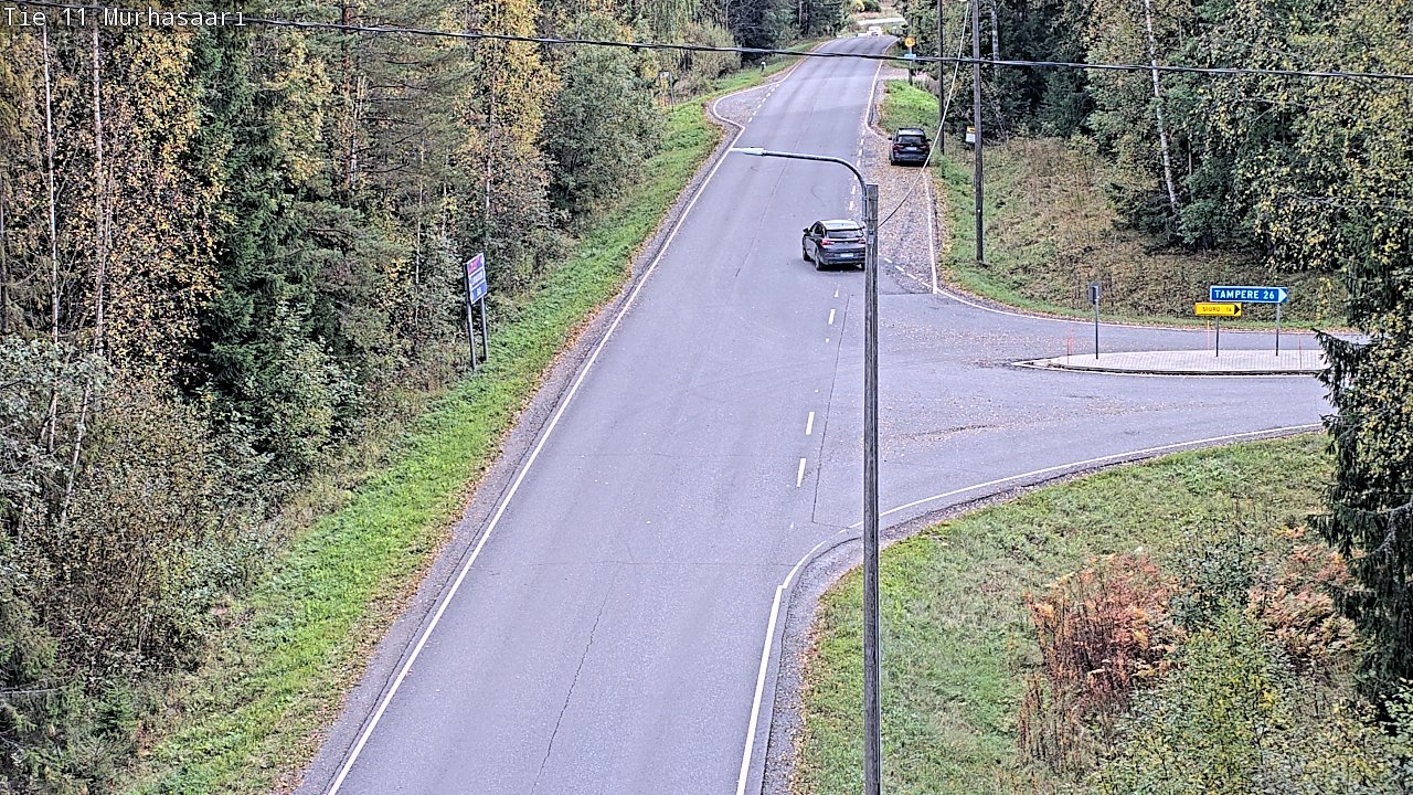 Weather Camera Image Road 11 Nokia, Murhasaari, Nokia, Pirkanmaa