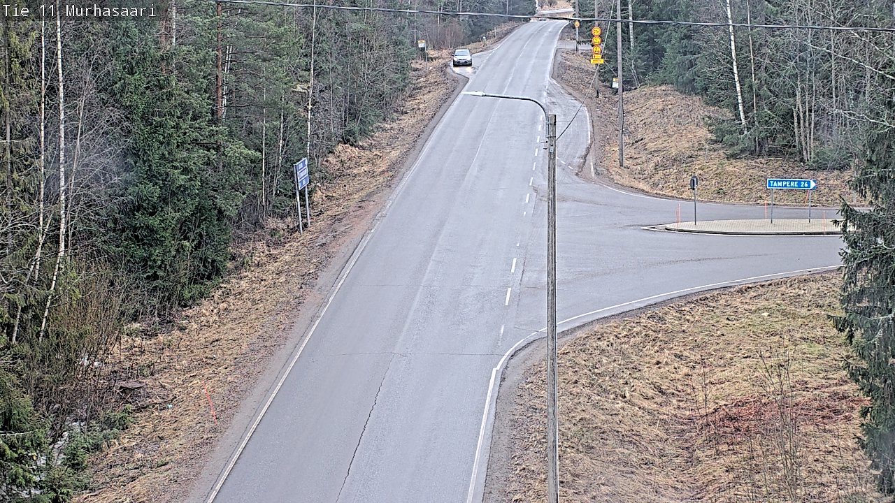 Weather Camera Image Road 11 Nokia, Murhasaari, Nokia, Pirkanmaa