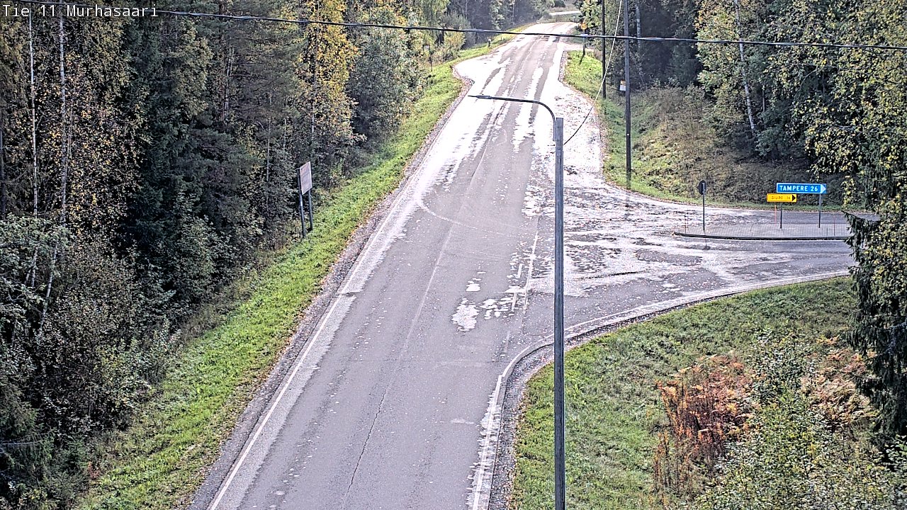 Weather Camera Image Road 11 Nokia, Murhasaari, Nokia, Pirkanmaa