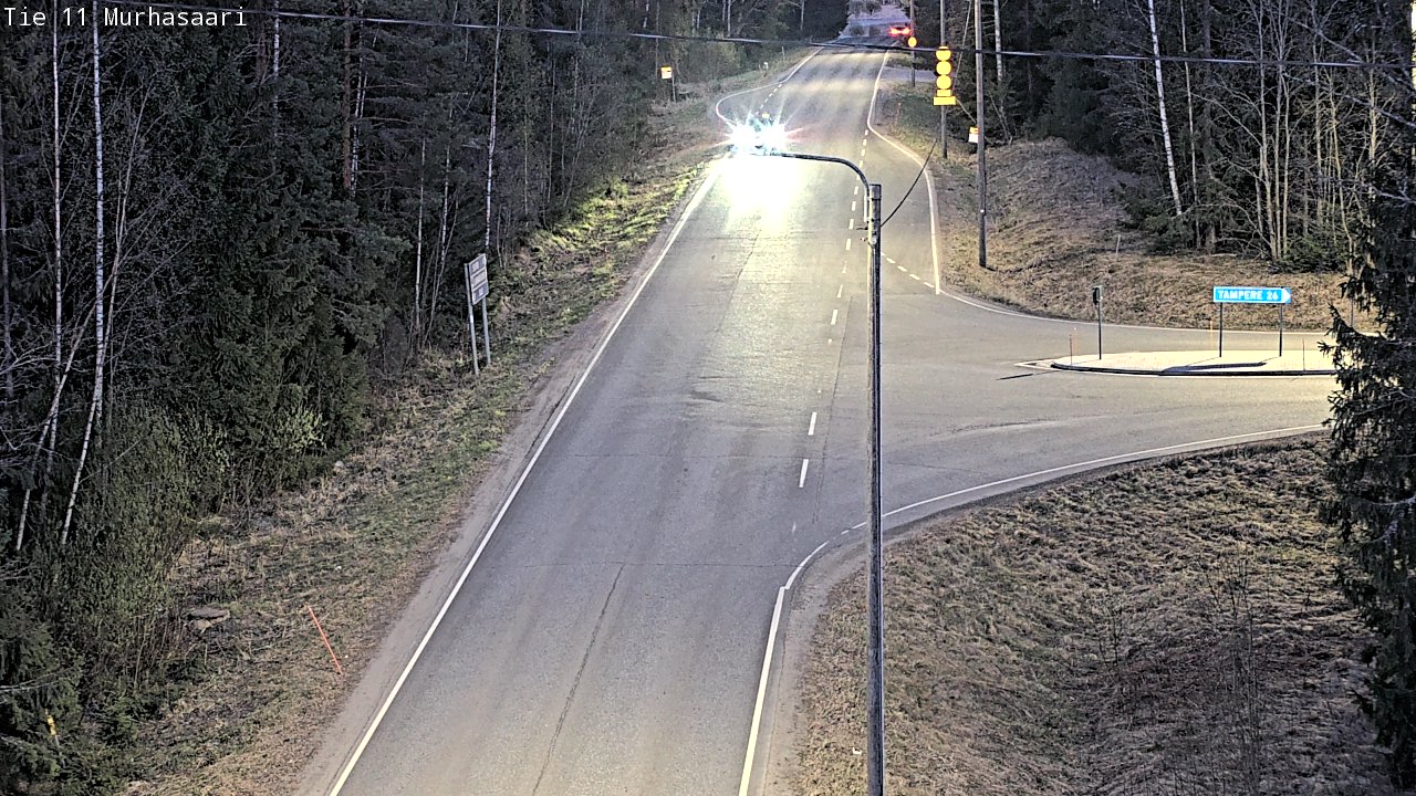Weather Camera Image Väg 11 Nokia, Murhasaari, Nokia, Pirkanmaa