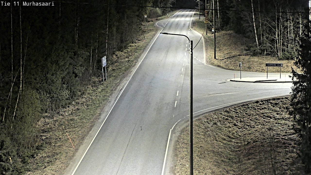 Weather Camera Image Road 11 Nokia, Murhasaari, Nokia, Pirkanmaa