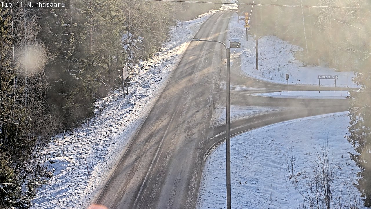 Weather Camera Image Road 11 Nokia, Murhasaari, Nokia, Pirkanmaa