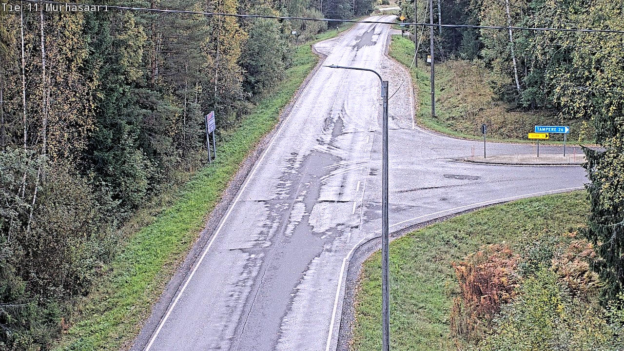 Weather Camera Image Road 11 Nokia, Murhasaari, Nokia, Pirkanmaa