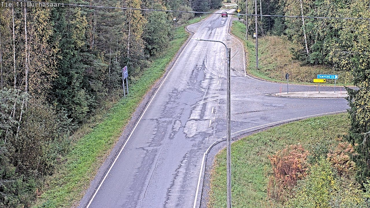 Weather Camera Image Road 11 Nokia, Murhasaari, Nokia, Pirkanmaa