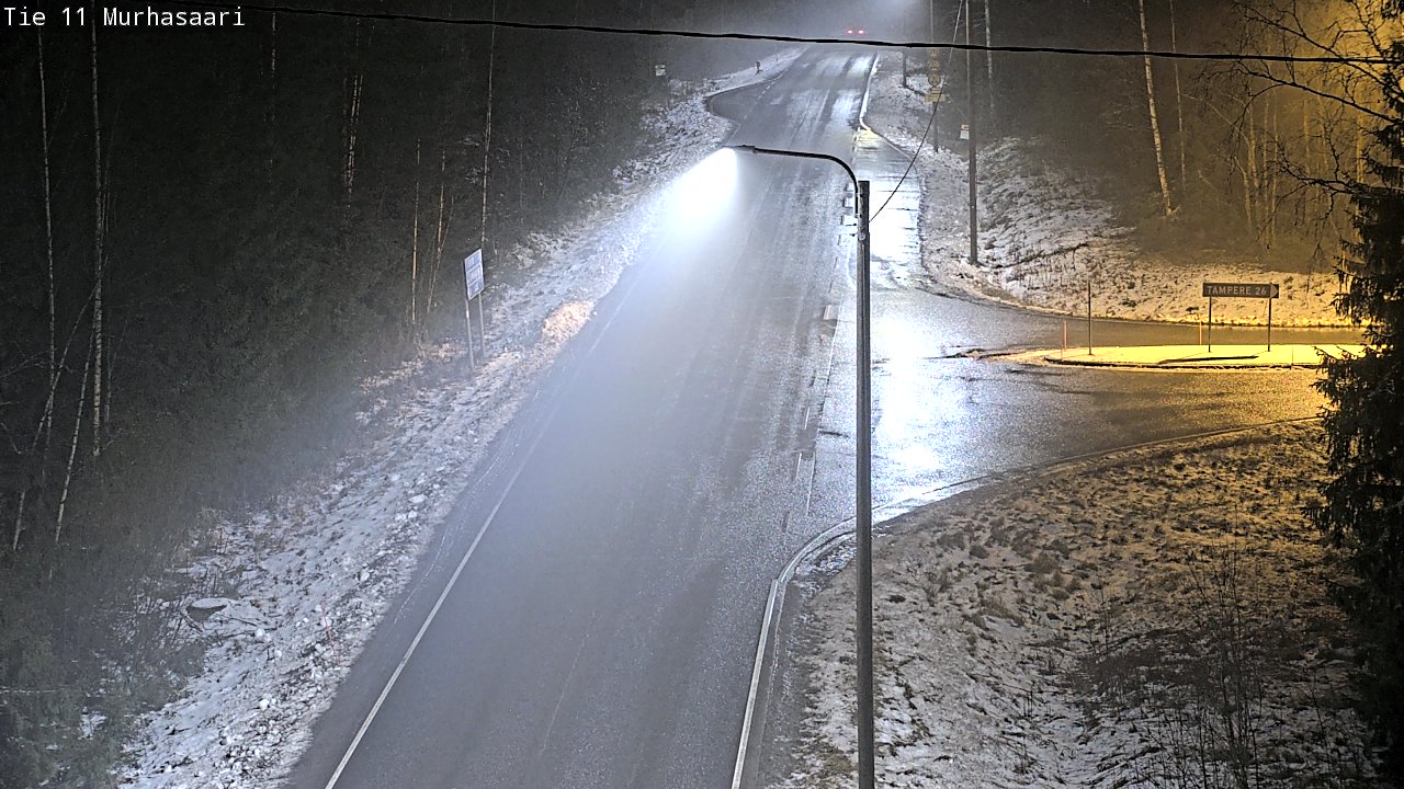 Weather Camera Image Väg 11 Nokia, Murhasaari, Nokia, Pirkanmaa