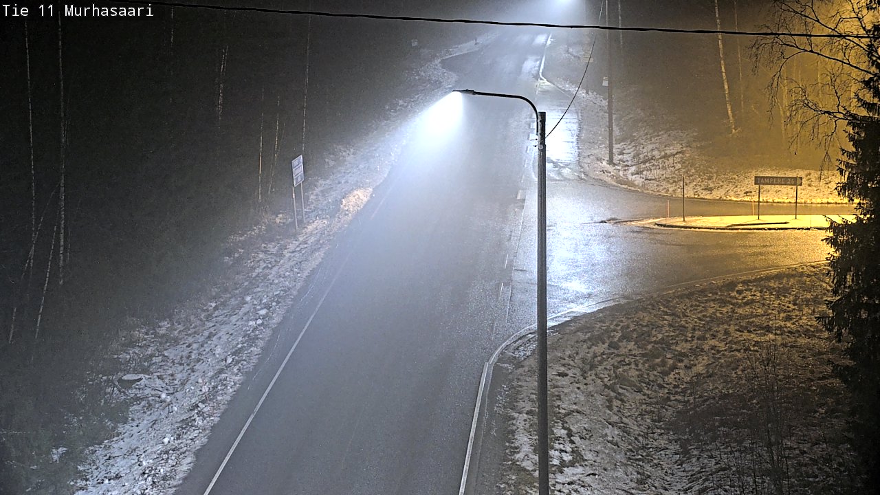 Weather Camera Image Väg 11 Nokia, Murhasaari, Nokia, Pirkanmaa