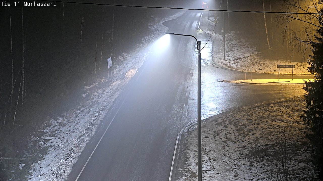 Weather Camera Image Väg 11 Nokia, Murhasaari, Nokia, Pirkanmaa