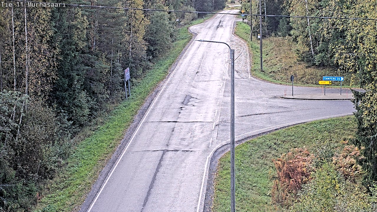 Weather Camera Image Väg 11 Nokia, Murhasaari, Nokia, Pirkanmaa
