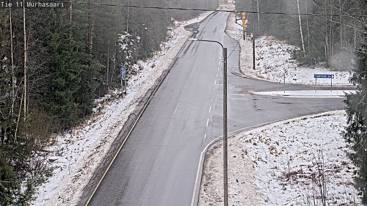 Weather Camera Image Väg 11 Nokia, Murhasaari, Nokia, Pirkanmaa