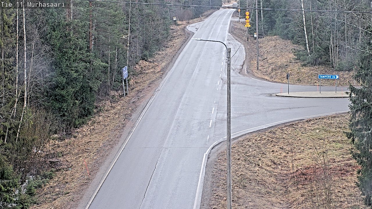 Weather Camera Image Road 11 Nokia, Murhasaari, Nokia, Pirkanmaa