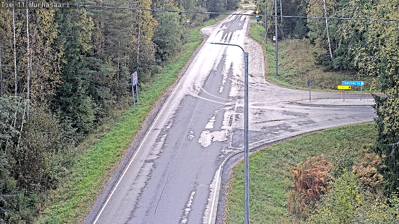 Weather Camera Image Road 11 Nokia, Murhasaari, Nokia, Pirkanmaa