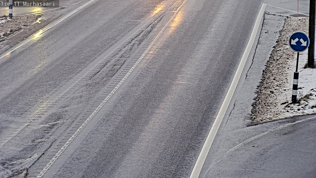 Weather Camera Image Road 11 Nokia, Murhasaari, Nokia, Pirkanmaa