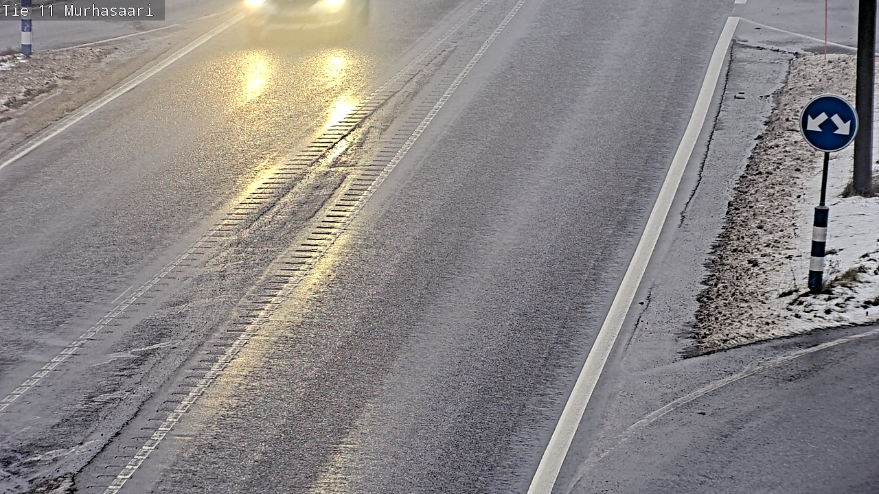 Weather Camera Image Road 11 Nokia, Murhasaari, Nokia, Pirkanmaa