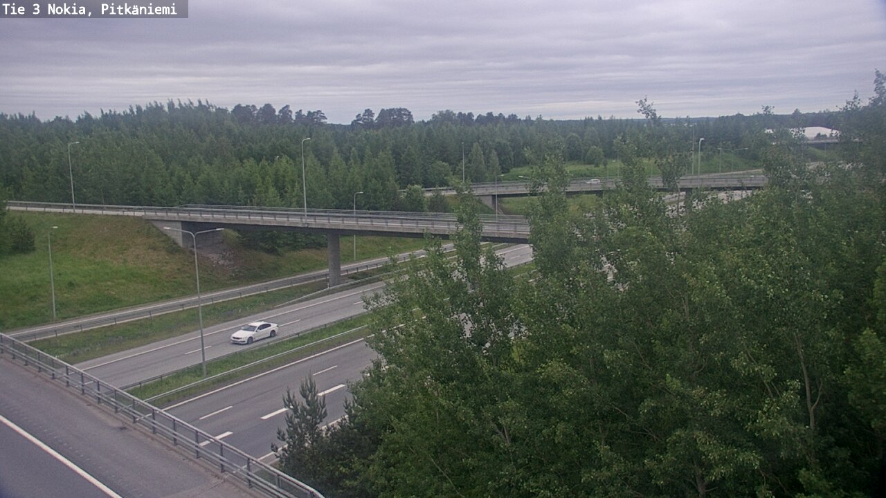 Weather Camera Image Väg 3 Nokia, Pitkäniemi, Nokia, Pirkanmaa