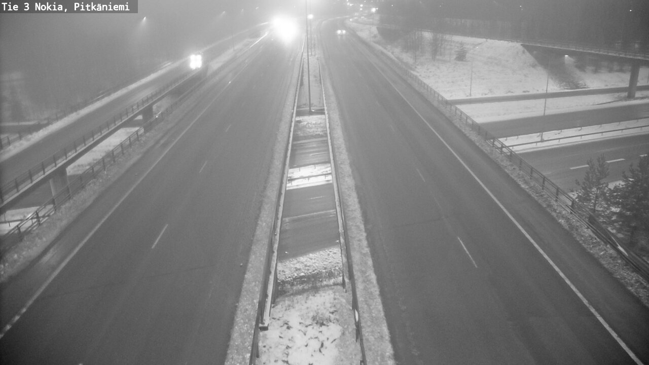 Weather Camera Image Road 3 Nokia, Pitkäniemi, Nokia, Pirkanmaa
