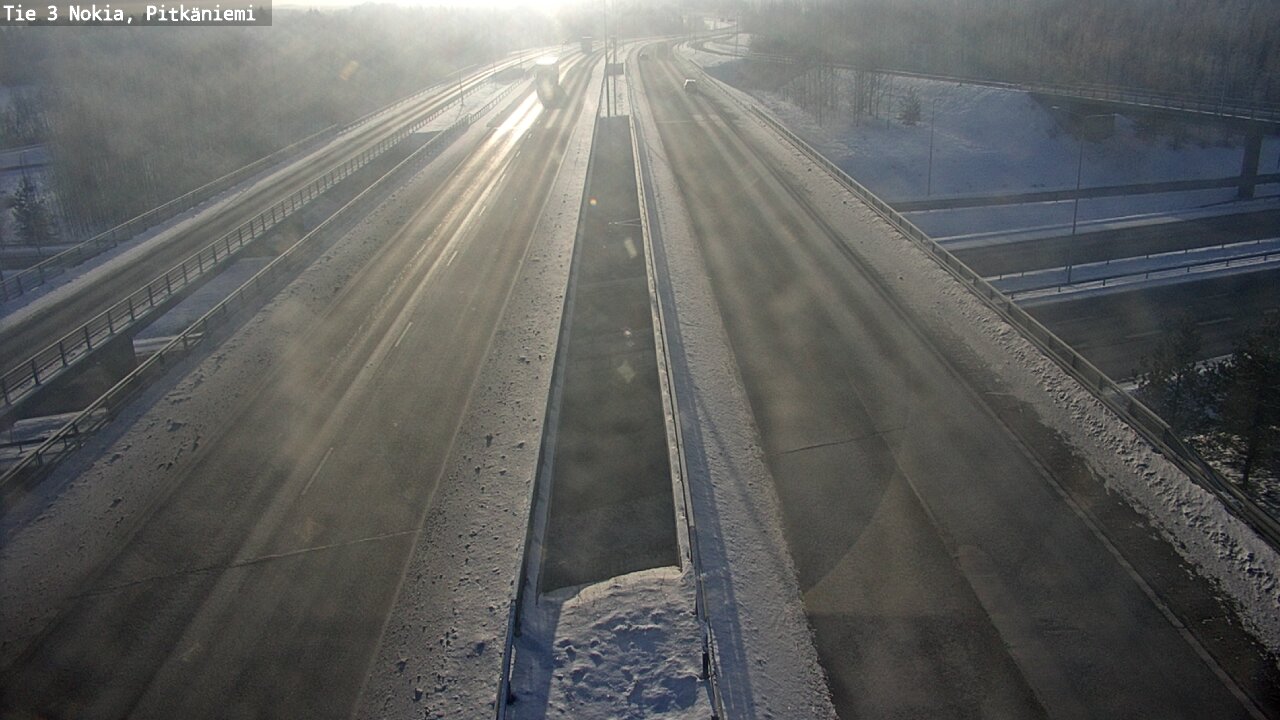 Weather Camera Image Road 3 Nokia, Pitkäniemi, Nokia, Pirkanmaa