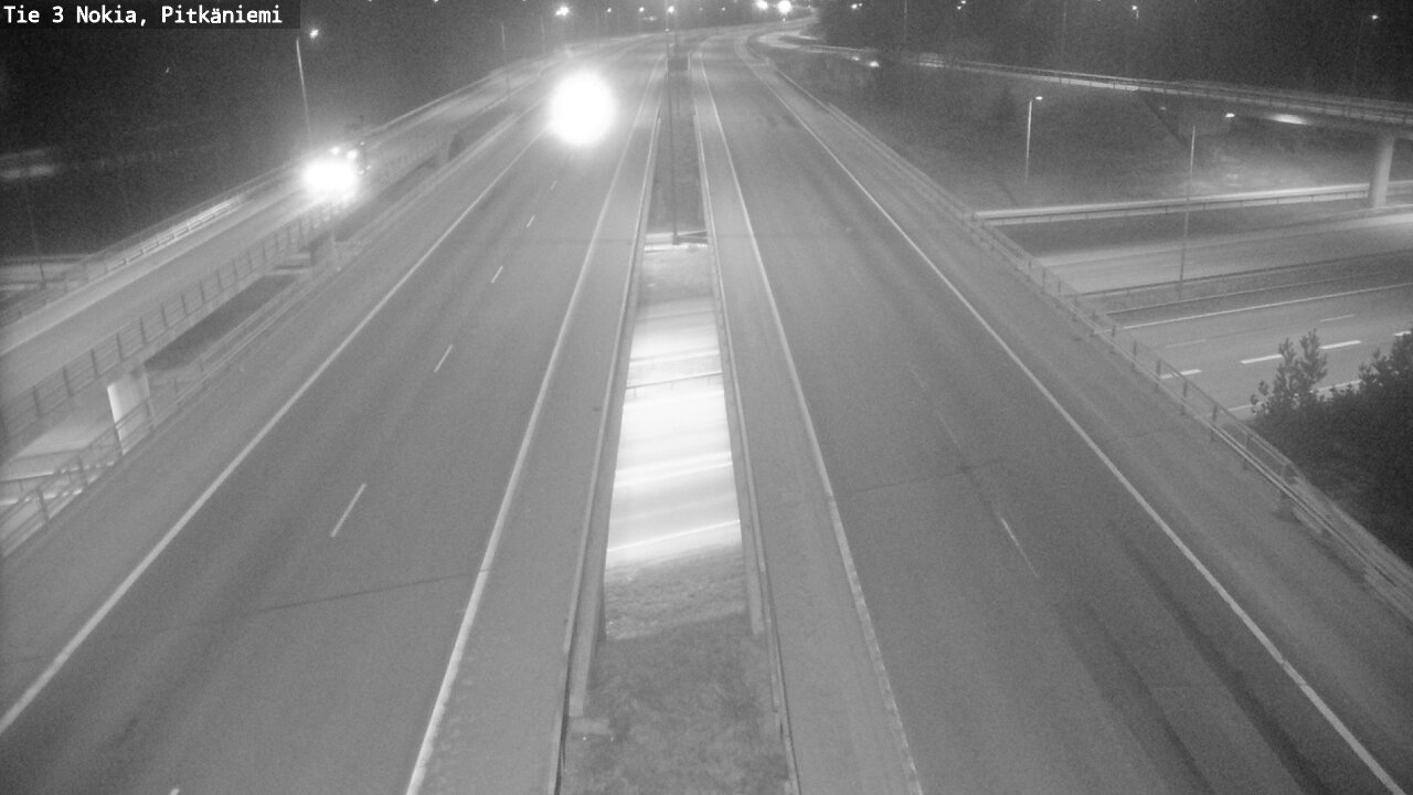 Weather Camera Image Road 3 Nokia, Pitkäniemi, Nokia, Pirkanmaa