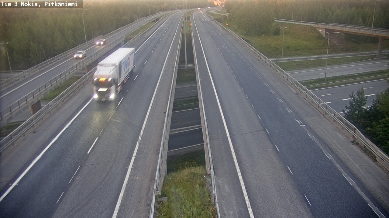 Weather Camera Image Väg 3 Nokia, Pitkäniemi, Nokia, Pirkanmaa