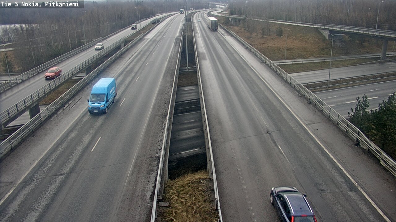 Weather Camera Image Väg 3 Nokia, Pitkäniemi, Nokia, Pirkanmaa