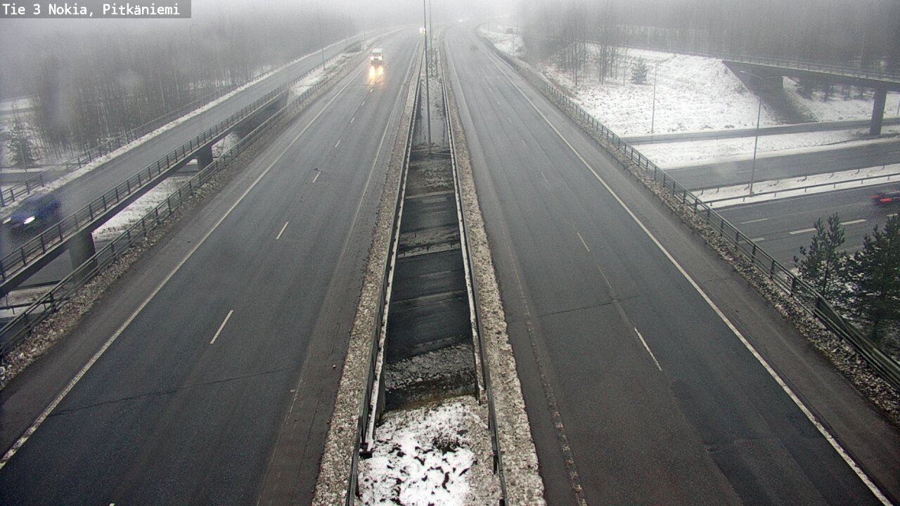 Weather Camera Image Road 3 Nokia, Pitkäniemi, Nokia, Pirkanmaa