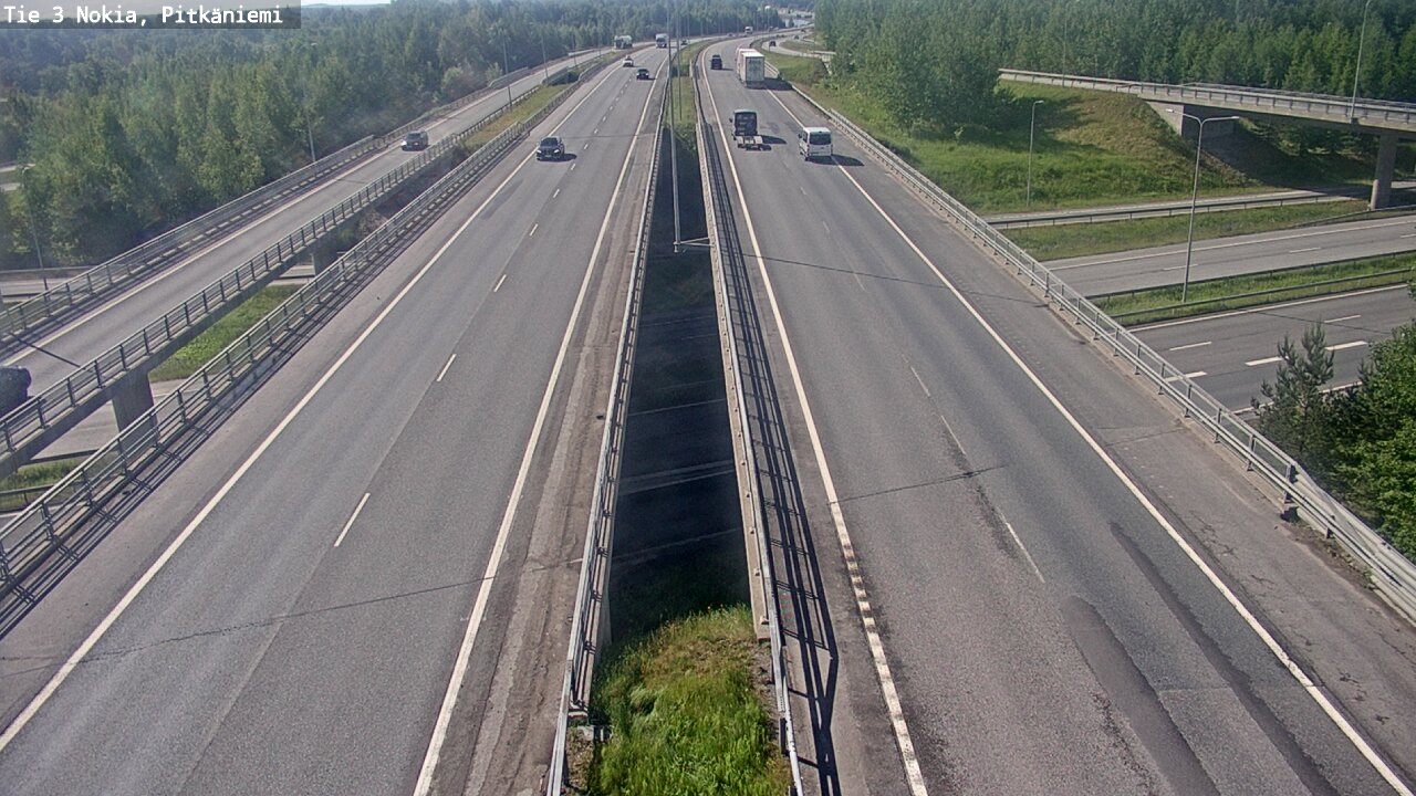 Kelikamerat Kuva Tie 3 Nokia, Pitkäniemi, Nokia, Pirkanmaa