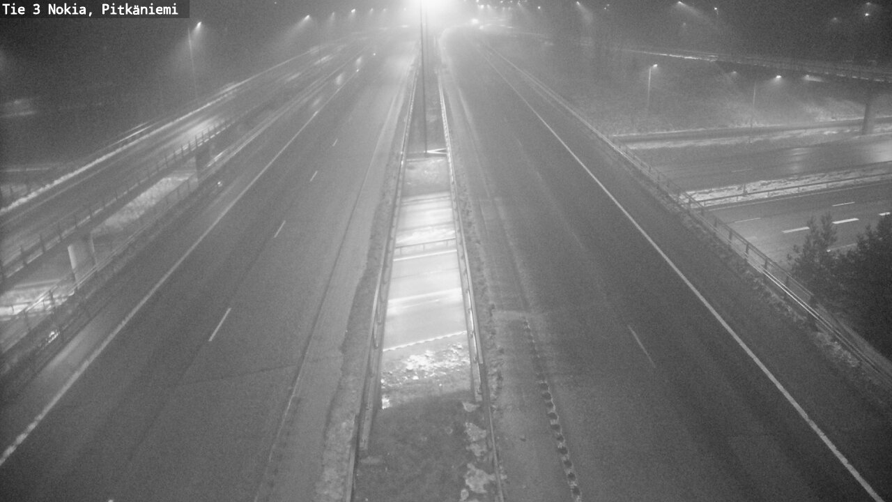 Weather Camera Image Road 3 Nokia, Pitkäniemi, Nokia, Pirkanmaa