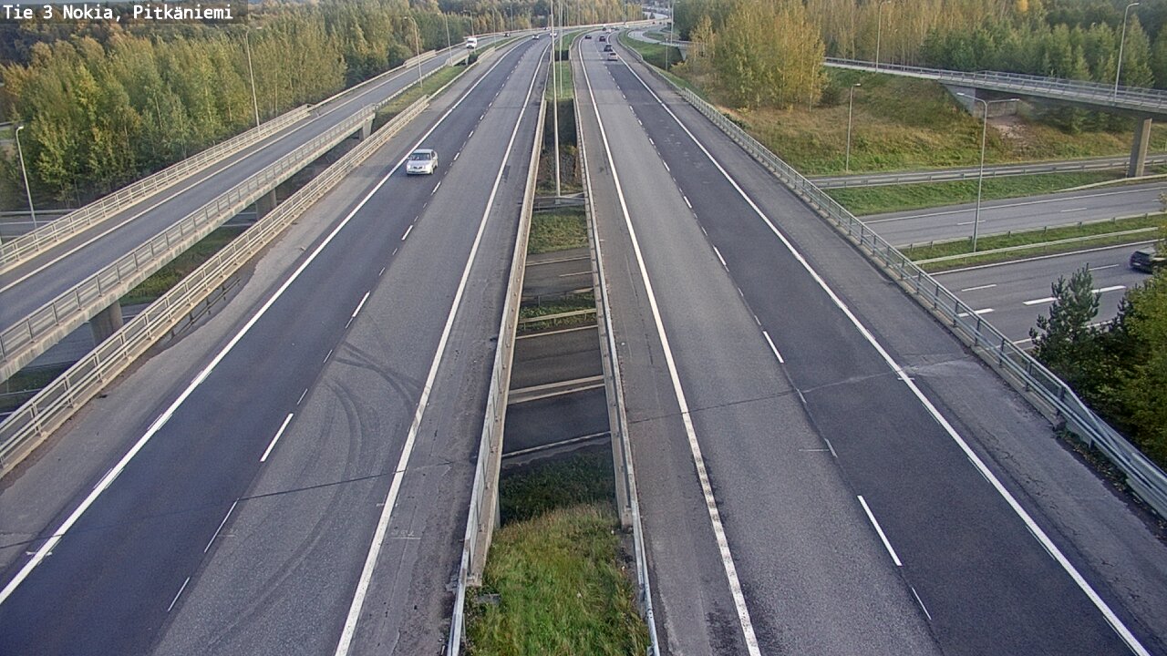 Kelikamerat Kuva Tie 3 Nokia, Pitkäniemi, Nokia, Pirkanmaa