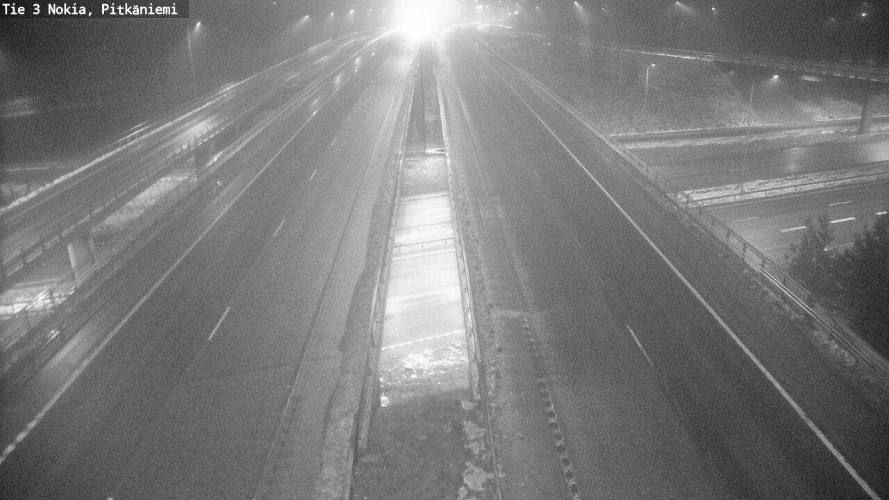 Weather Camera Image Road 3 Nokia, Pitkäniemi, Nokia, Pirkanmaa