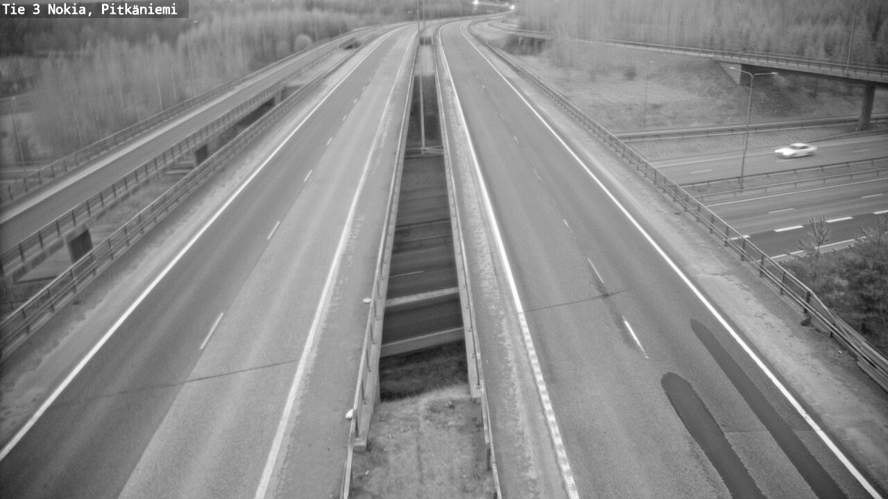 Weather Camera Image Road 3 Nokia, Pitkäniemi, Nokia, Pirkanmaa