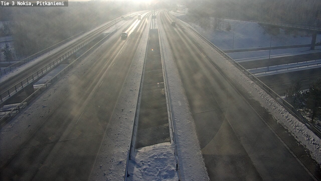 Weather Camera Image Road 3 Nokia, Pitkäniemi, Nokia, Pirkanmaa