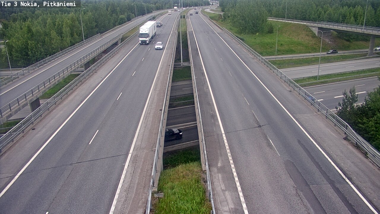 Weather Camera Image Väg 3 Nokia, Pitkäniemi, Nokia, Pirkanmaa