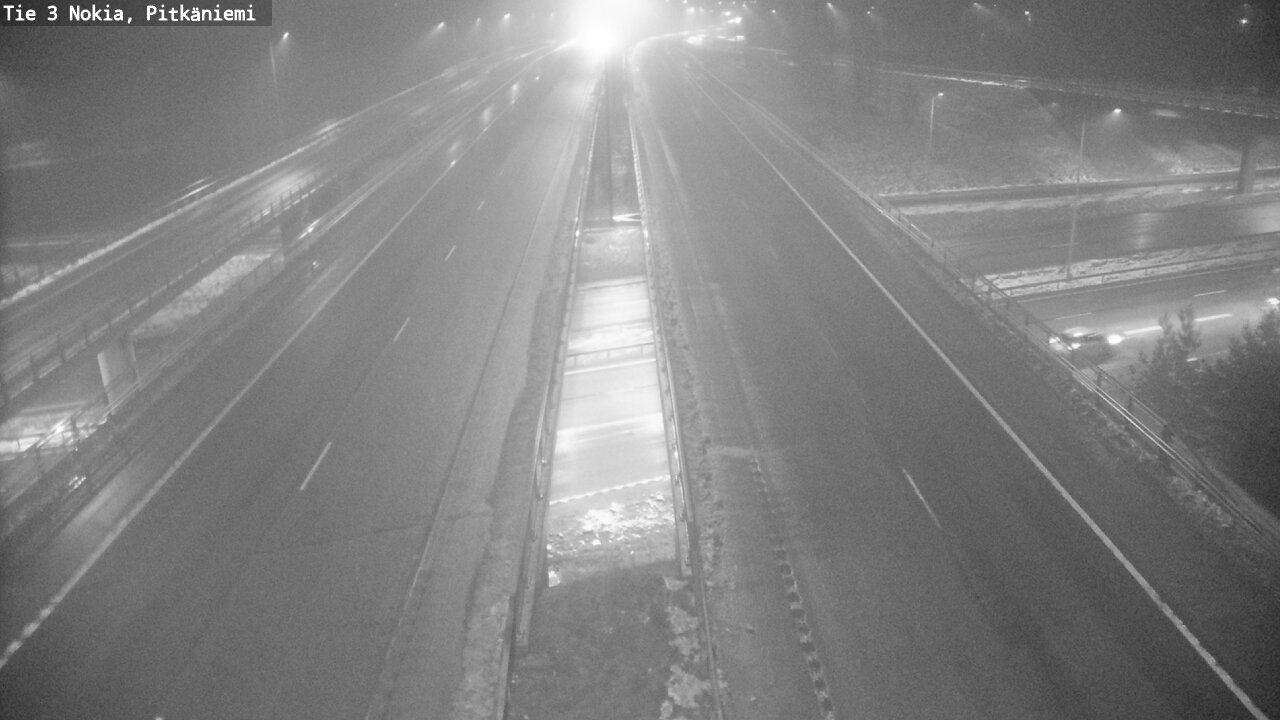 Weather Camera Image Road 3 Nokia, Pitkäniemi, Nokia, Pirkanmaa