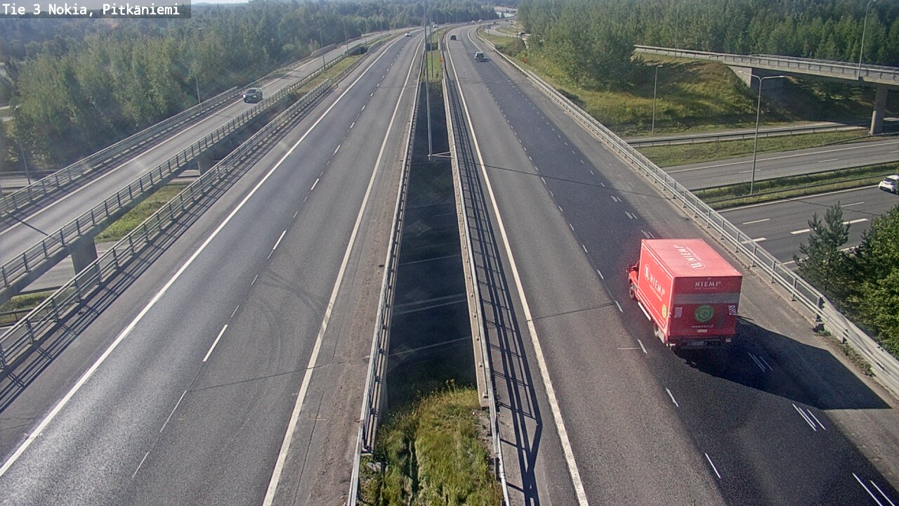 Kelikamerat Kuva Tie 3 Nokia, Pitkäniemi, Nokia, Pirkanmaa