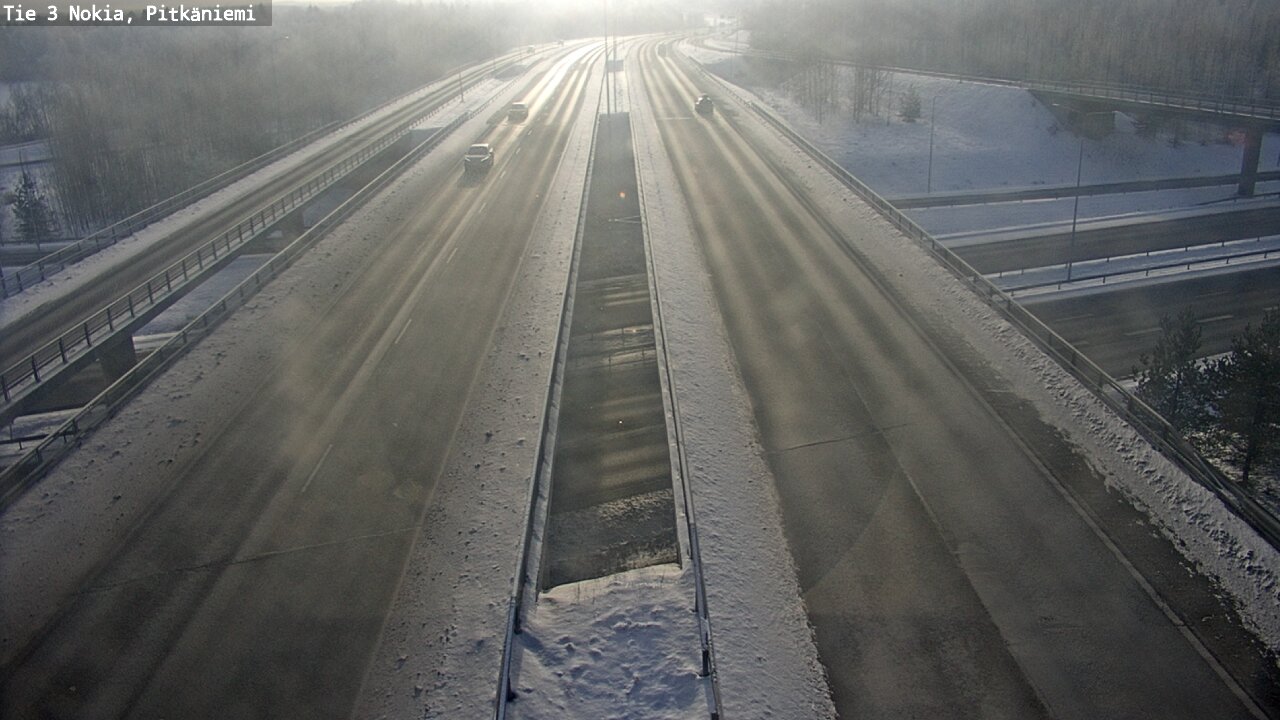 Weather Camera Image Road 3 Nokia, Pitkäniemi, Nokia, Pirkanmaa
