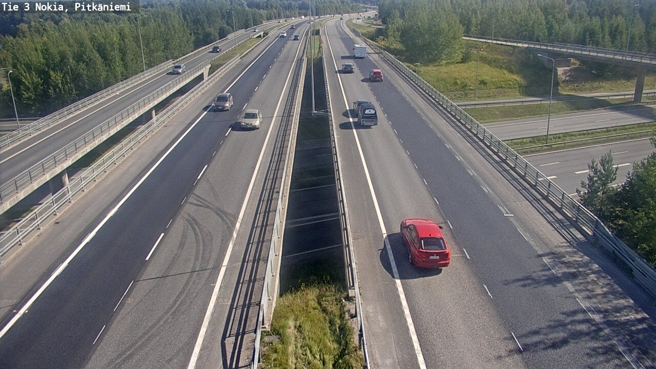 Kelikamerat Kuva Tie 3 Nokia, Pitkäniemi, Nokia, Pirkanmaa