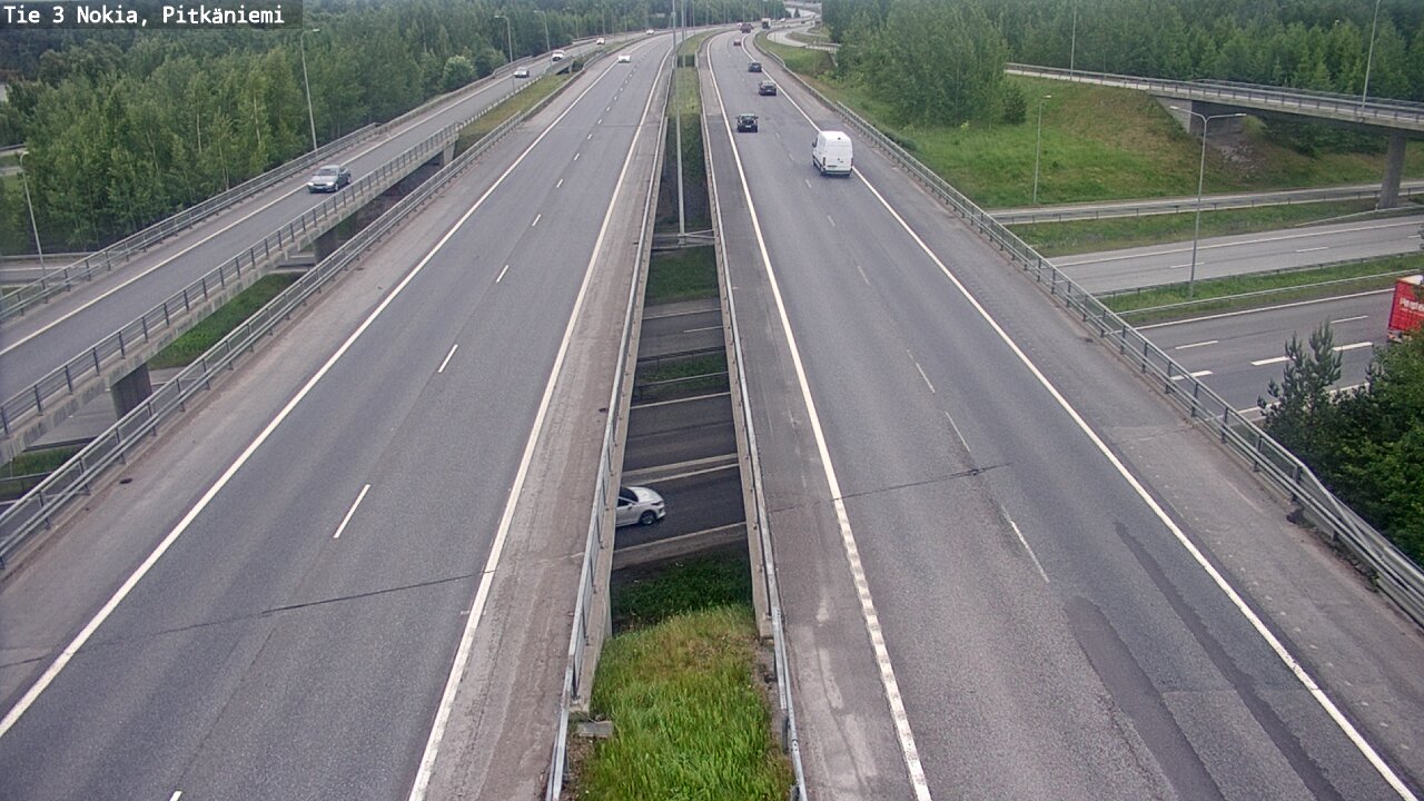 Weather Camera Image Väg 3 Nokia, Pitkäniemi, Nokia, Pirkanmaa