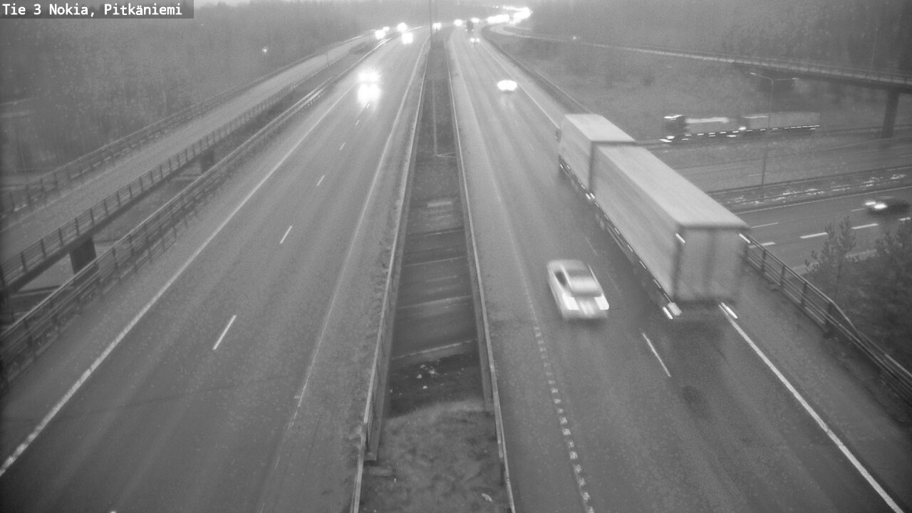 Weather Camera Image Väg 3 Nokia, Pitkäniemi, Nokia, Pirkanmaa
