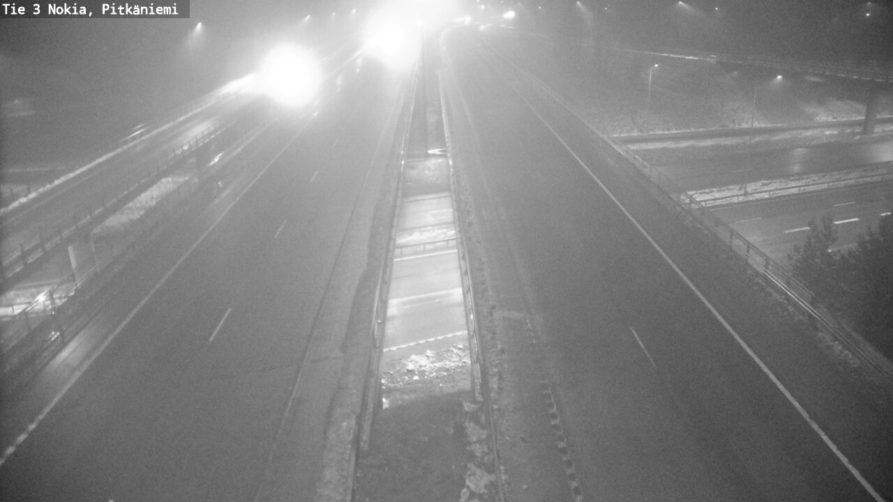 Weather Camera Image Road 3 Nokia, Pitkäniemi, Nokia, Pirkanmaa