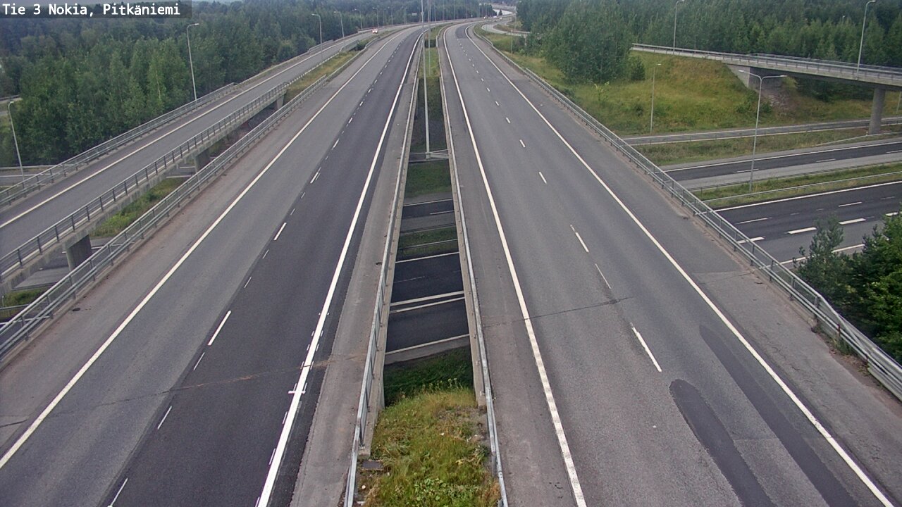 Weather Camera Image Väg 3 Nokia, Pitkäniemi, Nokia, Pirkanmaa