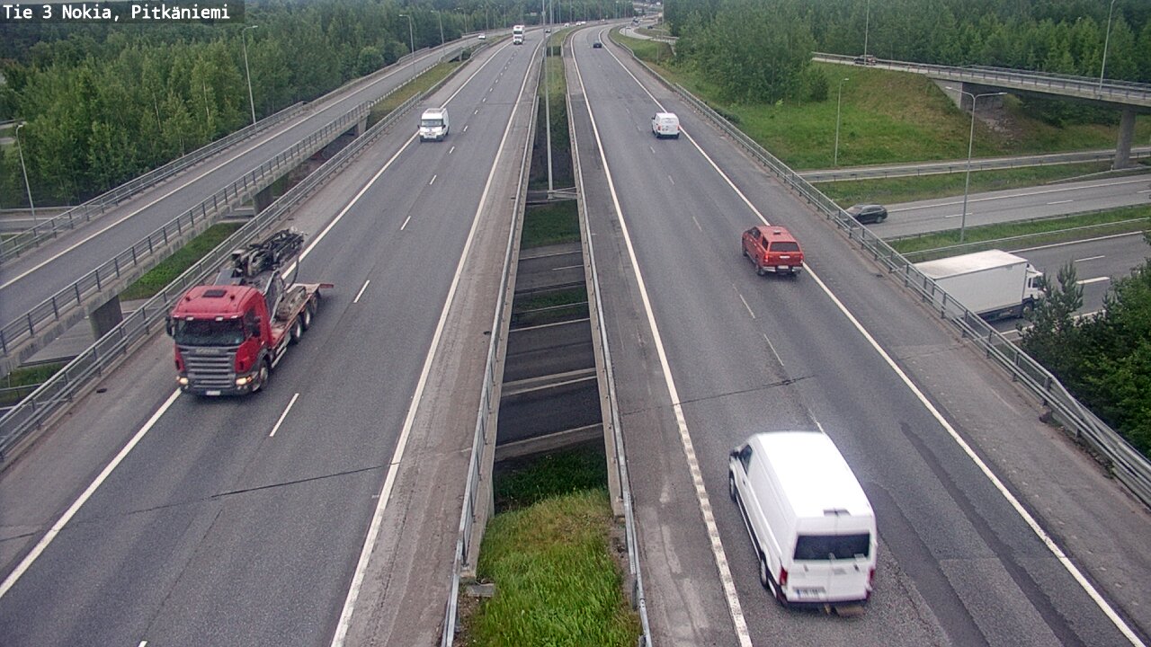 Weather Camera Image Road 3 Nokia, Pitkäniemi, Nokia, Pirkanmaa