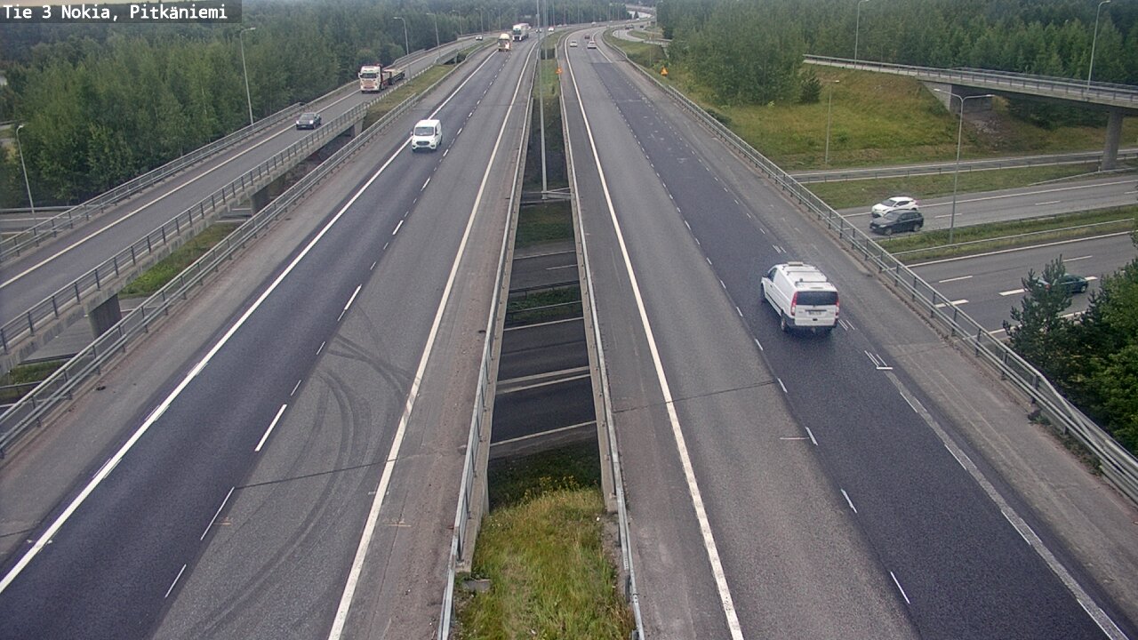 Weather Camera Image Road 3 Nokia, Pitkäniemi, Nokia, Pirkanmaa