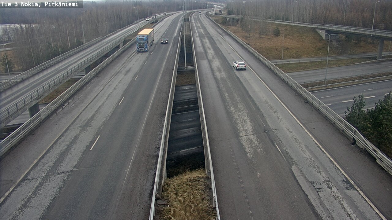 Weather Camera Image Road 3 Nokia, Pitkäniemi, Nokia, Pirkanmaa