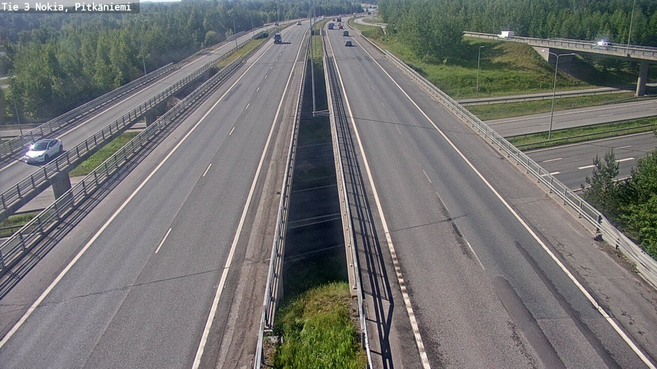 Kelikamerat Kuva Tie 3 Nokia, Pitkäniemi, Nokia, Pirkanmaa