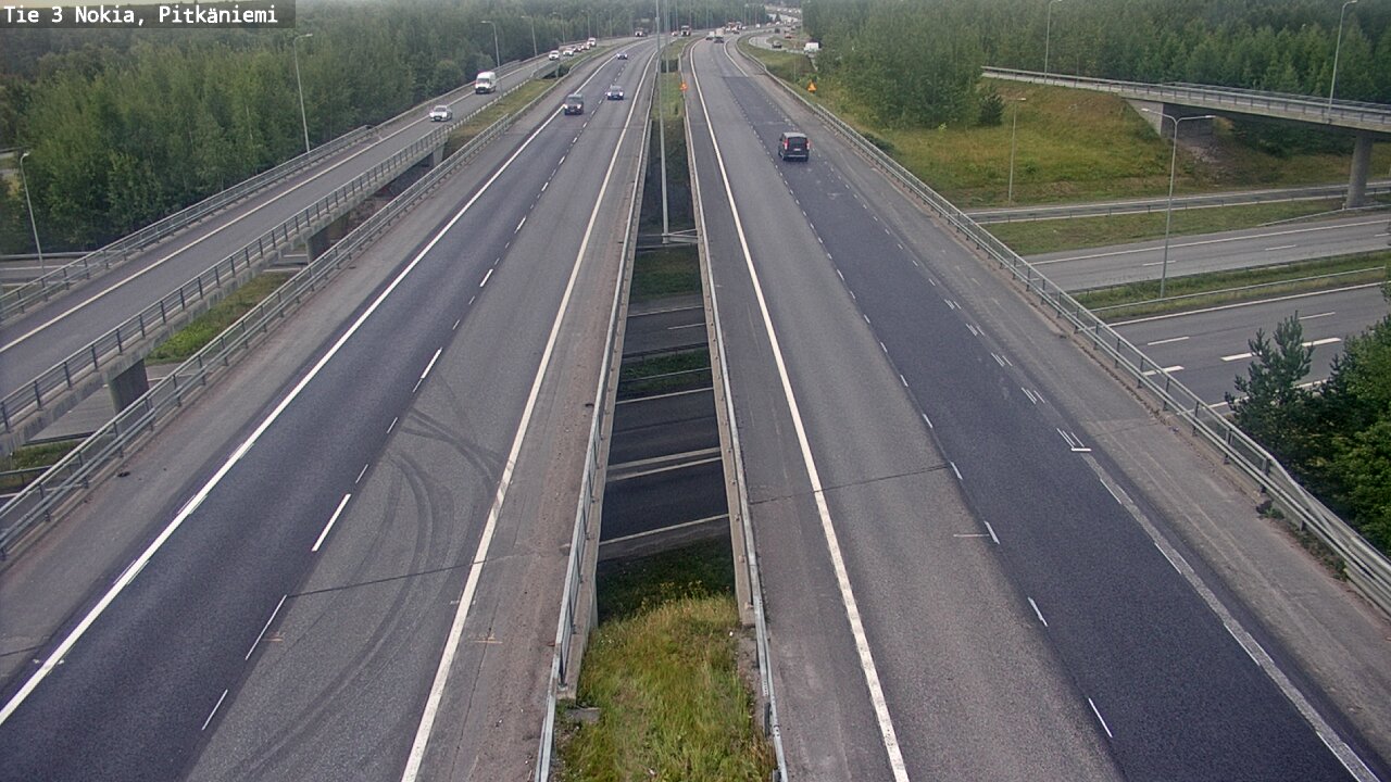 Weather Camera Image Väg 3 Nokia, Pitkäniemi, Nokia, Pirkanmaa