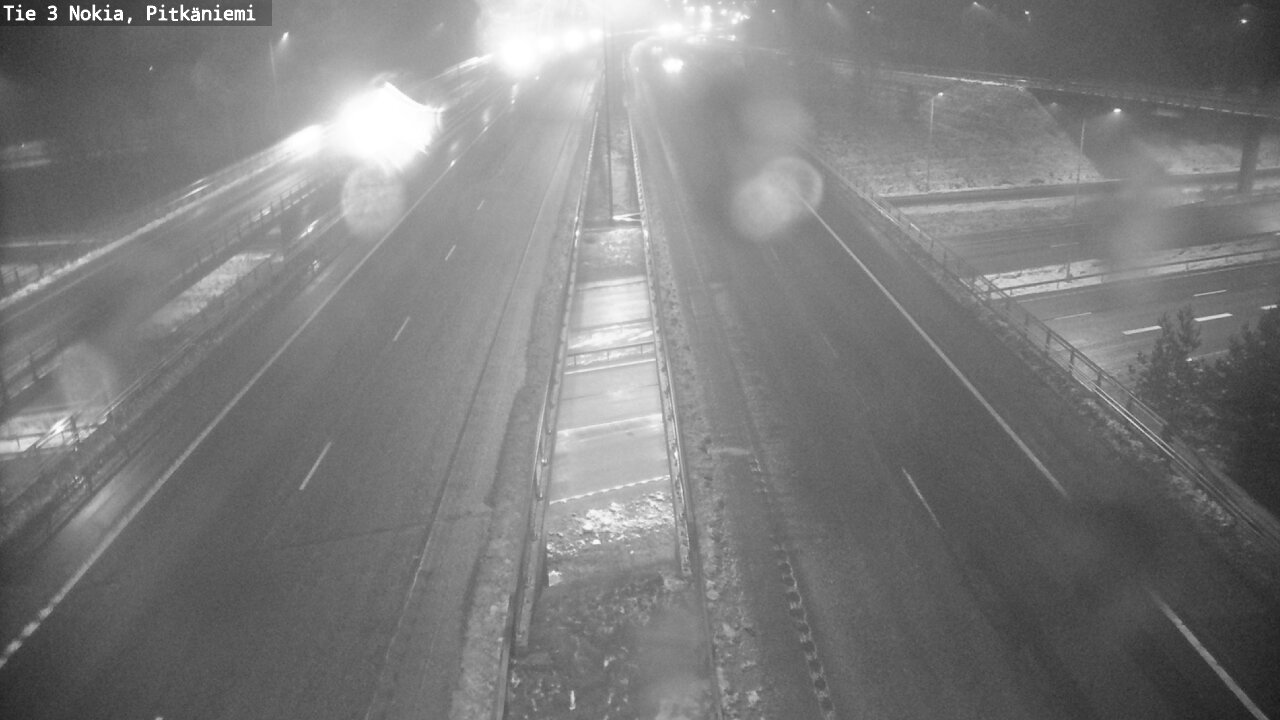 Weather Camera Image Road 3 Nokia, Pitkäniemi, Nokia, Pirkanmaa